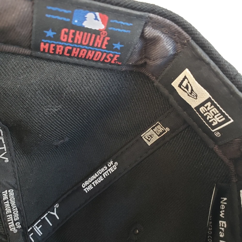 59Fifty Fitted New Era Hat Seattle Mariners Removable Logo 7 1/8